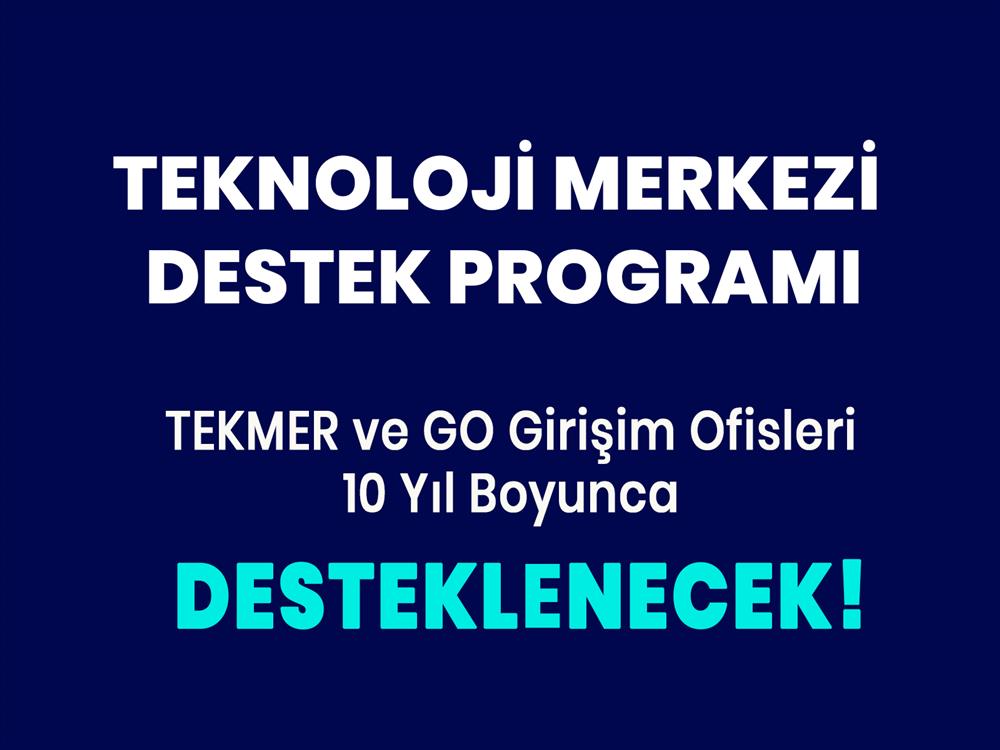 KOSGEB’den Teknoloji Merkezlerine Yeni Destek Programı