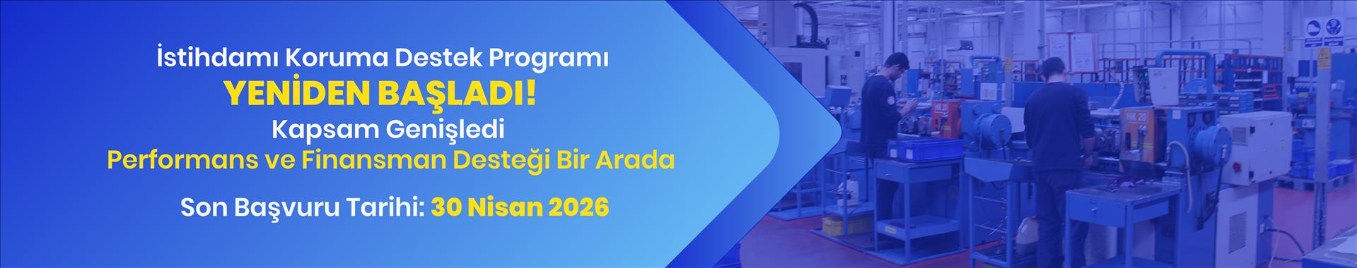 İmalat Sanayine 100 Milyar TL’lik Kapsamlı Finansman Programı