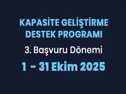 KOBİ'lerin Büyüme ve Gelişimine Destek: Kapasite Geliştirme Destek Programı 3. Başvuru Dönemi Başladı